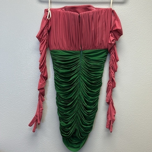 Alex Perry Ruched Jersey Mini Dress - Picture 6 of 8